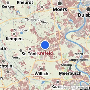 Kartenvorschau Krefeld