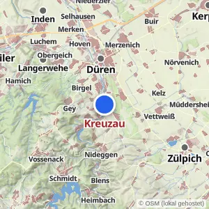 Kartenvorschau Kreuzau