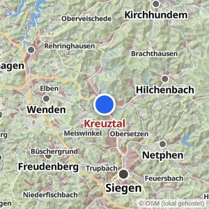 Kartenvorschau Kreuztal