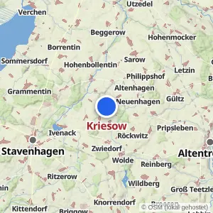 Kartenvorschau Kriesow