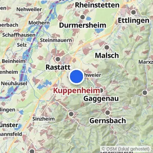 Kartenvorschau Kuppenheim
