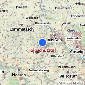 Kartenvorschau Käbschütztal