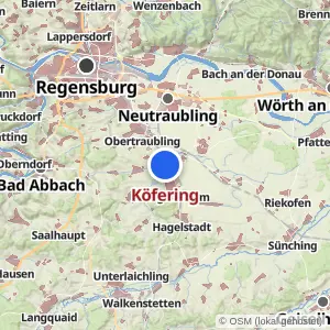 Kartenvorschau Köfering