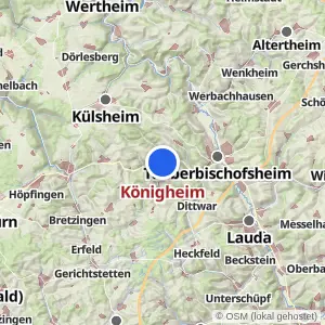 Kartenvorschau Königheim