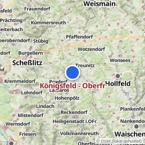 Kartenvorschau Königsfeld - Oberfr