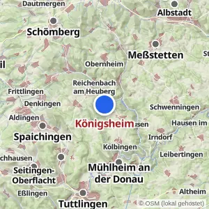 Kartenvorschau Königsheim