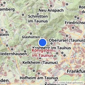 Kartenvorschau Königstein im Taunus