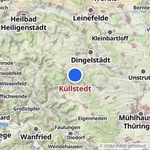 Kartenvorschau Küllstedt