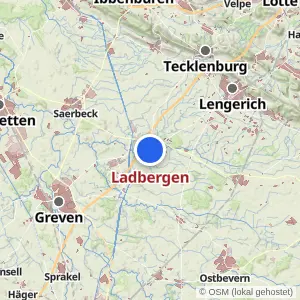 Kartenvorschau Ladbergen