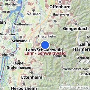 Kartenvorschau Lahr - Schwarzwald