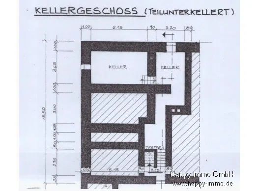 Kellergrundriss