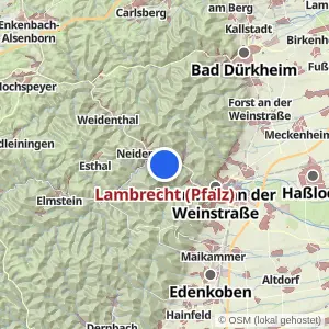 Kartenvorschau Lambrecht (Pfalz)