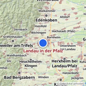 Kartenvorschau Landau in der Pfalz