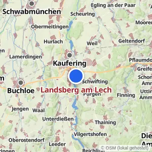 Kartenvorschau Landsberg am Lech