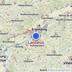 Kartenvorschau Landshut