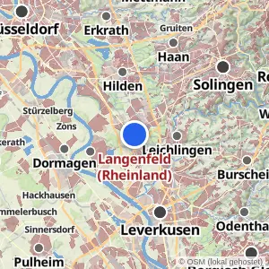 Kartenvorschau Langenfeld (Rheinland)
