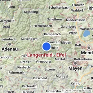 Kartenvorschau Langenfeld - Eifel