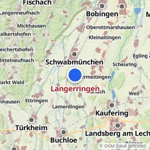 Kartenvorschau Langerringen