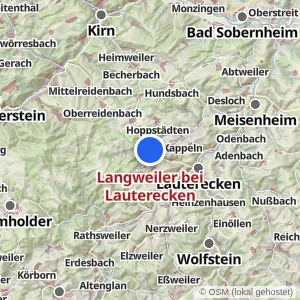 Kartenvorschau Langweiler bei Lauterecken