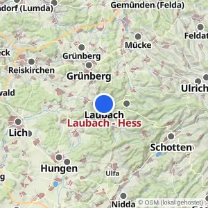 Kartenvorschau Laubach - Hess