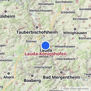 Kartenvorschau Lauda-Königshofen