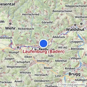 Kartenvorschau Laufenburg (Baden)