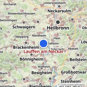 Kartenvorschau Lauffen am Neckar