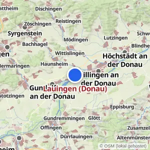 Kartenvorschau Lauingen (Donau)