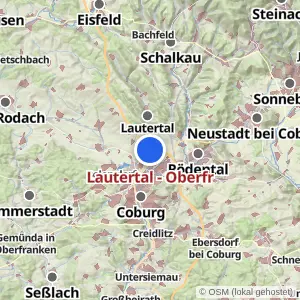 Kartenvorschau Lautertal - Oberfr