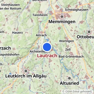Kartenvorschau Lautrach