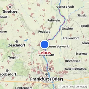Kartenvorschau Lebus