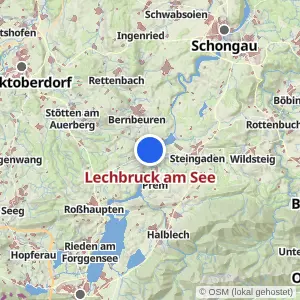Kartenvorschau Lechbruck am See
