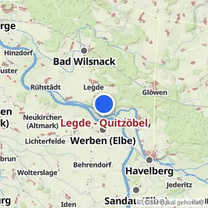Kartenvorschau Legde - Quitzöbel