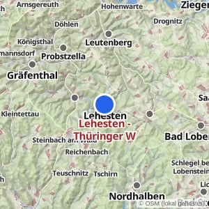 Kartenvorschau Lehesten - Thüringer W