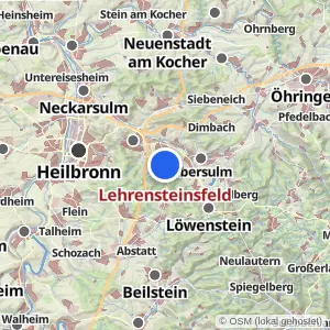 Kartenvorschau Lehrensteinsfeld