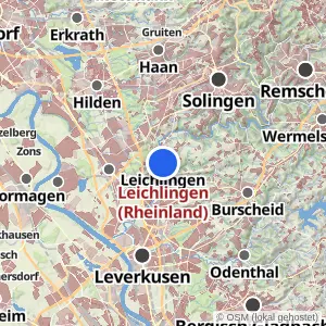 Kartenvorschau Leichlingen (Rheinland)
