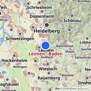 Kartenvorschau Leimen - Baden