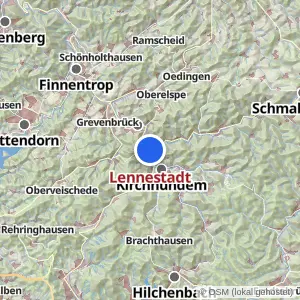 Kartenvorschau Lennestadt