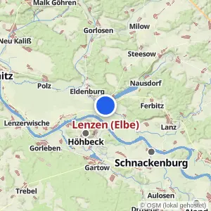 Kartenvorschau Lenzen (Elbe)