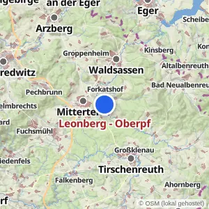 Kartenvorschau Leonberg - Oberpf
