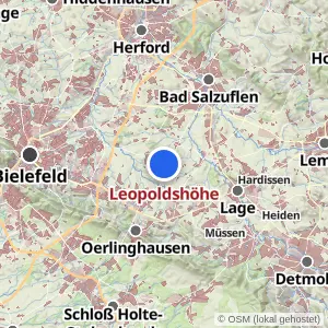 Kartenvorschau Leopoldshöhe