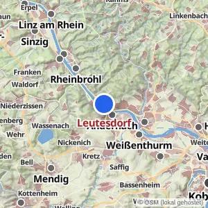 Kartenvorschau Leutesdorf