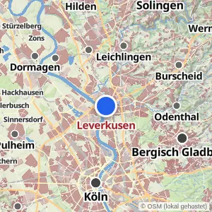 Kartenvorschau Leverkusen