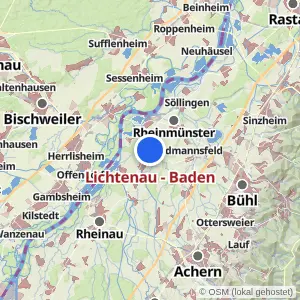 Kartenvorschau Lichtenau - Baden