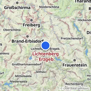 Kartenvorschau Lichtenberg - Erzgeb.