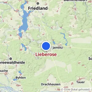 Kartenvorschau Lieberose