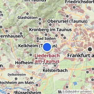Kartenvorschau Liederbach am Taunus