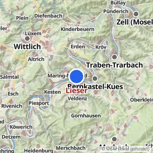 Kartenvorschau Lieser