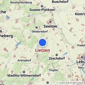 Kartenvorschau Lietzen