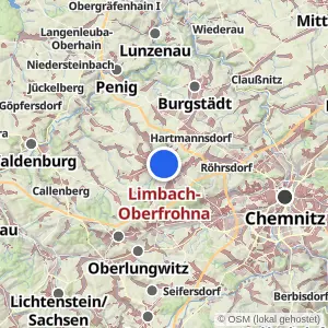 Kartenvorschau Limbach-Oberfrohna